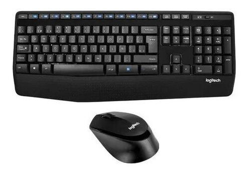 Logitech Mk345 Kit Teclado E Mouse Sem Fio Wireless Abnt2 Ç