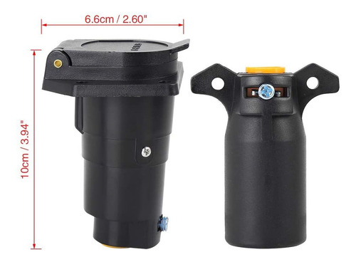 Kit De Conectores De Freno Para Remolque 7 Hilos Cuchillas