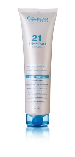 Salerm 21 Shampoo Con Ácido Hialurónico Silk Protein 300ml
