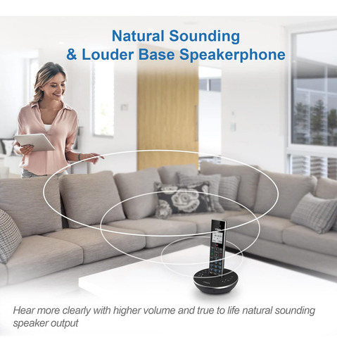 Vtech Ls6381-2 Altavoz Bluetooth Con Cancelación De Eco, ...