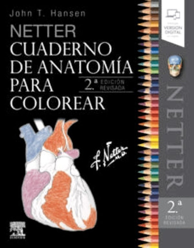 Netter Cuaderno De Anatomía Para Colorear 2 Edición Elsevier