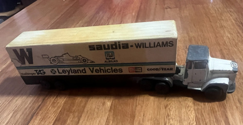 Autito Camión Galgo Scania Team Williams Escala 1/87