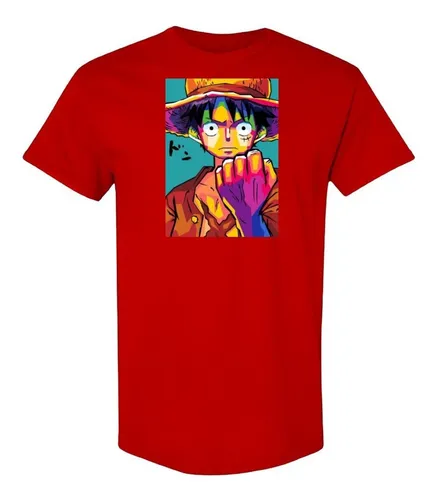 Camiseta Variedad De Colores Ve27 Monkey D Luffy One Piece