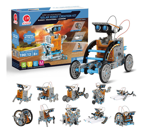 Juguetes Solares De Robot 12 En 1, Kits De Actividades Educa