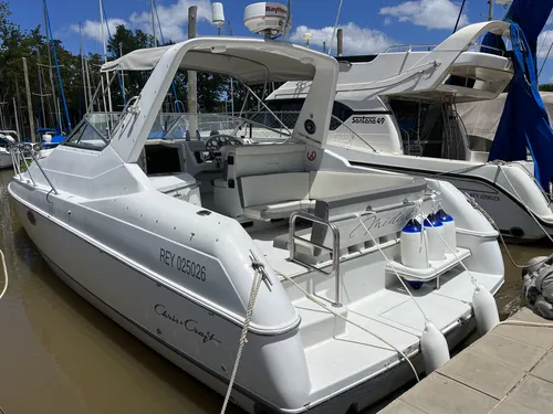 Chris Craft 34 Pies Linea De Eje 2 Volvo Oportunidad