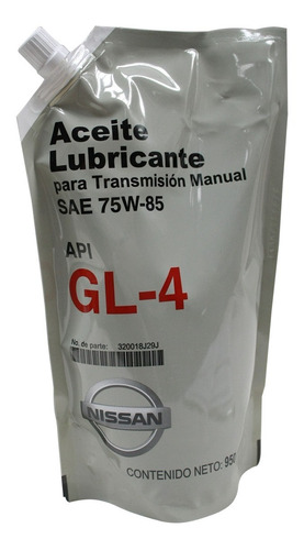 Aceite Para Transmision Manual Nissan Versa N17 2012-2019