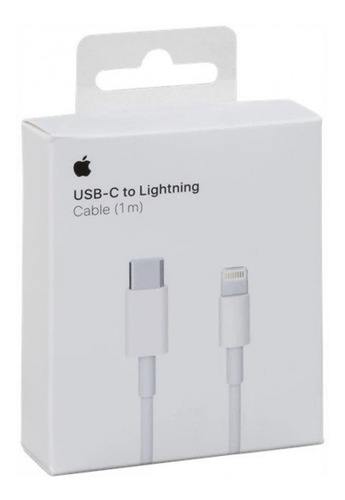 Cable Apple Usb Tipo C A Lightning (1 M) Original