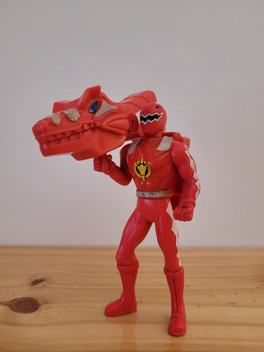 Power Rangers Dinothunder Negro Rojo Amarillo Mc Donalds (Usado)