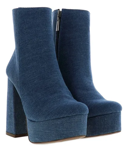 Botines de tacon alto con plataforma sale