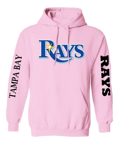 Sudadera Modelo Mlb Tampa Bay Rays Pink