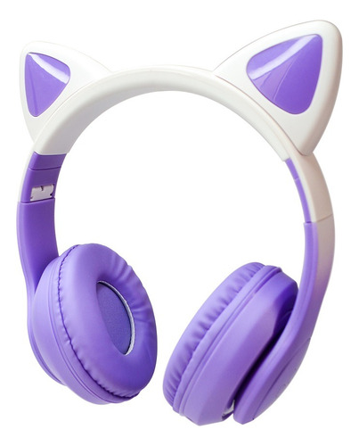 Audífonos Inalámbricos Bluetooth Radio Fm  Cat Stn-28 