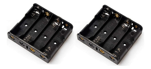 Corpco 4 X Aa Batería Aa Con Conector Snap Estándar 6v Tipo