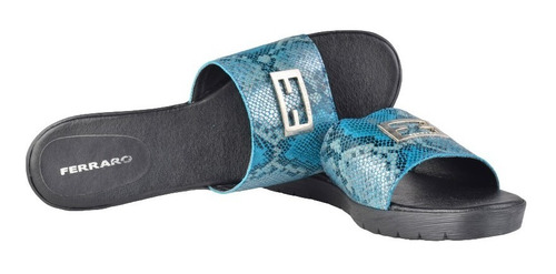 Imagen 6 de 8 de Zuecos Zapatos De Mujer Sandalias Salinas - Ferraro