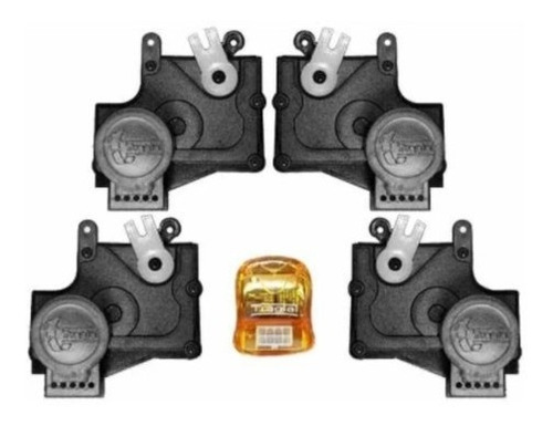 Imagem 2 de 7 de Kit Trava Elétrica Tragial Tp4mn Fiat Palio Gm Celta Fiesta