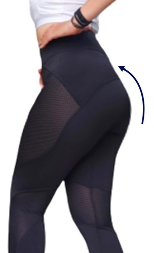 Imagen 6 de 7 de Leggins ,licra Colombiana Deportivos Gym Levanta Pompi