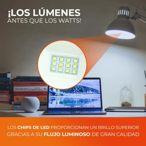 Tecnolite Foco A19 Led 5 W 127v Tecnolite, Luz De Día, Base