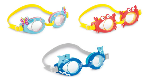 Goggles Infantiles Para Alberca De Animales Niños 3-8 Años