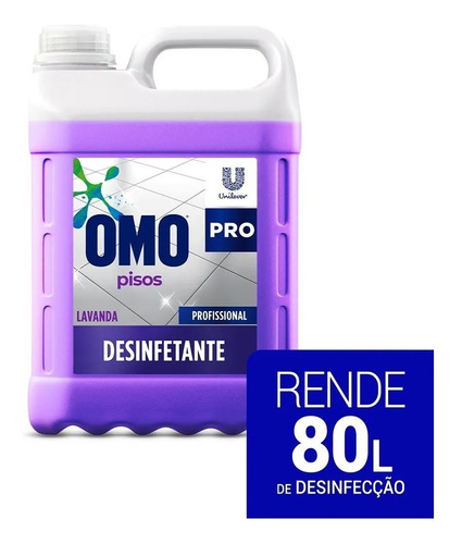 Omo Pisos Desinfetante Lavanda 5l