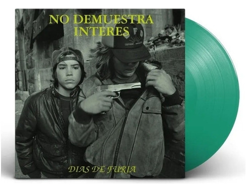 No Demuestra Interés  Días De Furia Vinilo Color Nuevo Lp