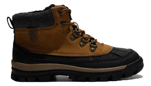 Botas Jaguar Trekking Negro Camel G3042ca