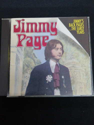 Cd Jimmy Page Led Zepellin Edición De Usa Rock Clásico 