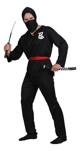 Disfraz De Disfraz De Ninja For Adulto Traje Cos De Halloween