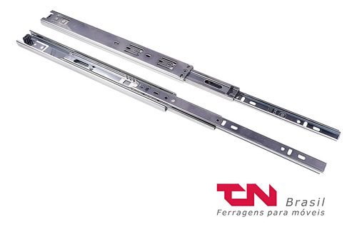 Corrediça Para Gaveta H35 Mini Light 25cm Fgvtn- Floresta