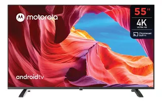 Smart Tv Led 55 Motorola 4k Tda 91mt55