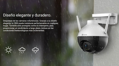 Imagen 8 de 9 de Camara Seguridad Ip Wifi 4mp Ezviz C8w Domo 2k Audio
