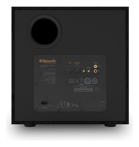 Subwoofer Klipsch R-101sw 10 Polegadas Preto