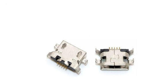 Imagem 1 de 2 de Conector De Carga Micro Usb Multilaser Ms45 Kit 3 Un