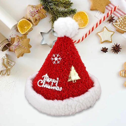 # Sombrero De Navidad, Tocado Con Horquillas, Tocado