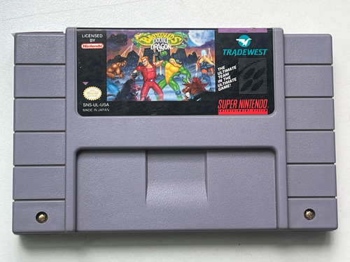Id 52 Battletoads & Double Dragon Original Snes Cartucho