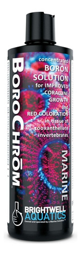 Borochrom 250ml Brightwell Promueve Crecimiento Color Coral