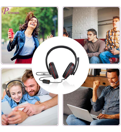 Auriculares Auriculares De Juegos Picozon Con Micrófono Para