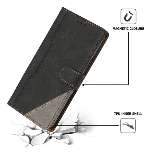 Compatível Com A Capa Tipo Carteira Samsung Galaxy A20s, Cap