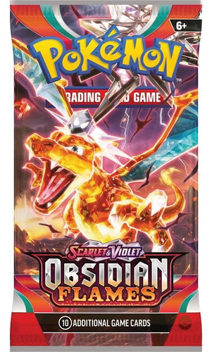 Pokemon Sobre Obsidian Flames - Booster Pack