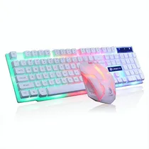 Comprar Teclados Con Mouse Kits Gamer Pc Mecánico Luces Pc Windows