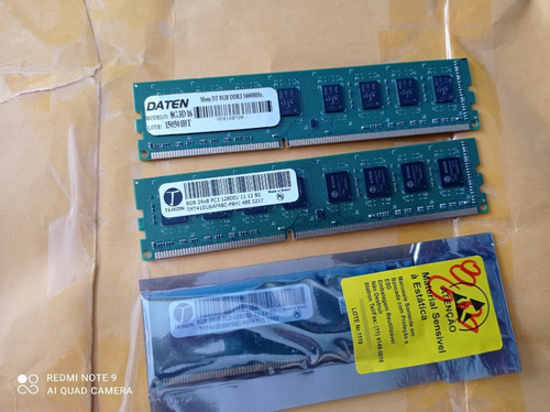 Imagem 3 de 8 de Memoria Pra Comp Pc Ddr3 8gb Ram 1333 Ou 1600 Frete Gratis