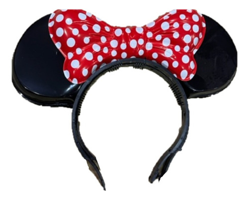 Vinchas Plásticas Orejas Minnie - Pack X 6