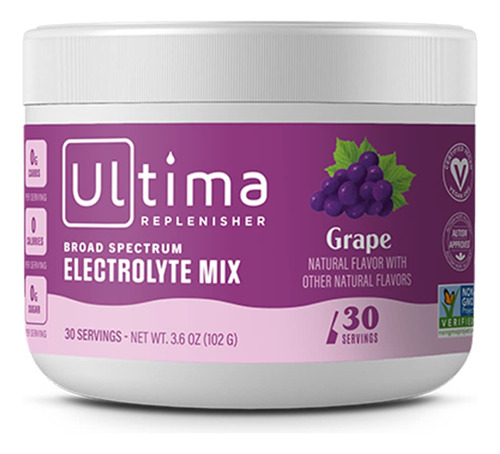 Ultima Replenisher Electrolytes Grape 102g
