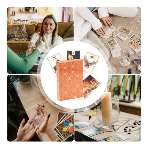 Juego De Cartas De Runas Cartas De Oráculo De Runas Juego De