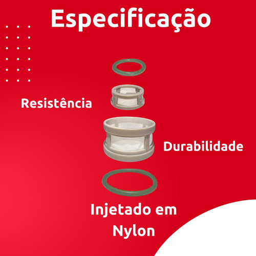 Kit Reparo Bico Injetor Uno 1.0 Spi 95 96 97 98 99 2000 2001