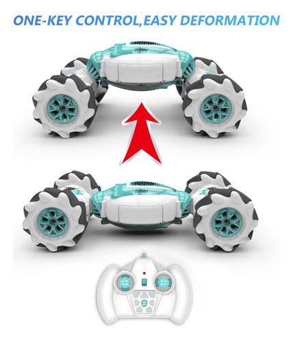 Doble Lado Control Remoto De Acrobacia Juguete Coche