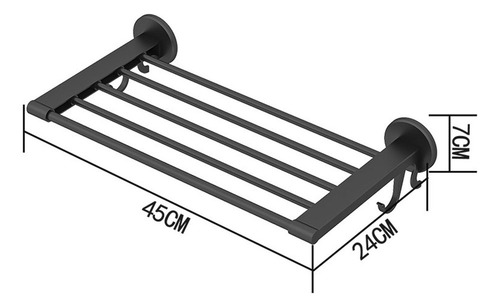 Estante Para Toallas Montado En La Pared, Construcción De