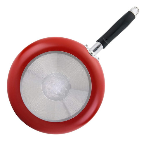 Batería De Cocina Roja Alpine 16 Piezas Con Antiadherente