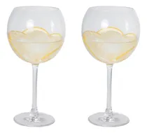 Comprar Copa Gin Tonic X2 De Cristal 650 Cc Copon Vino Coctel Color Transparente