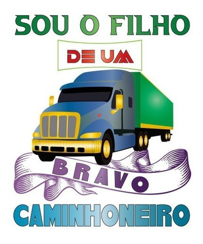 Imagem 5 de 6 de Camiseta Para Caminhoneiro - Filho Do Caminhoneiro