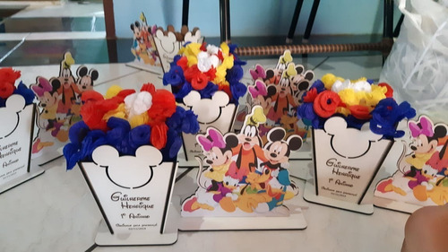 Cachepot Mdf Mickey E Varios Outros Modelos 