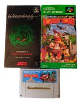 Comprar Juego Para Super Famicom Donkey Kong Country 1 Y 2 Snes